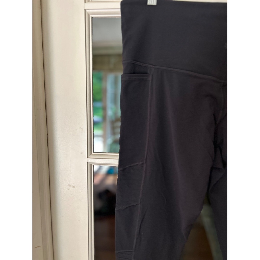 Athleta Inclination Moto Tight Black Yoga Leggings XL - Picture 4 of 7